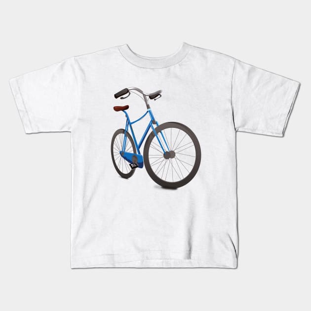 Bicycle Kids T-Shirt by nickemporium1